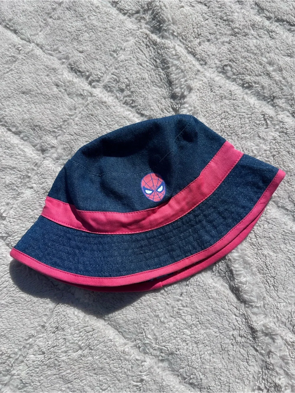 Marvel | Spider-Man Toddler Boys Reversible Bucket Style Swim Hat